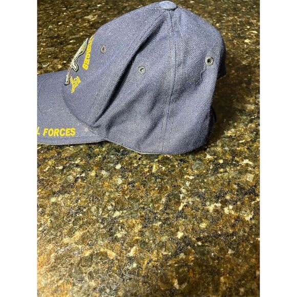 Rapid Dominance Special Forces Men's Blue Cap Adjustable Embroidered Hat - Picture 5 of 8